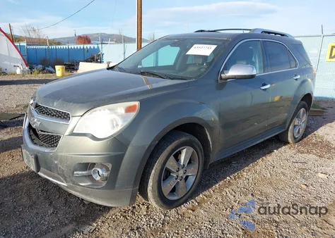2012 Chevrolet Equinox Ltz z USA, uszkodzony, nr VIN 2GNFLGEK0C6372574